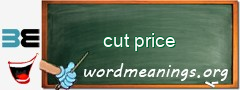 WordMeaning blackboard for cut price